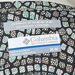 Columbia  PFG Freezer Maxi Dress With Green/Brown Mosaic Pattern Size M Photo 7