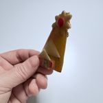 Vintage Lucinda Yates Yellow "House Pin" Brooch Photo 3