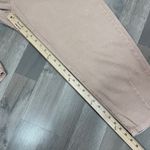 ZARA  High Rise Barrel Leg Paper Bag Crop Jeans Baggy Beige Peach 12 Photo 11