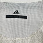 Adidas x Stella McCartney white short sleeve leopard print workout top size 14 Photo 4