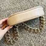 ZARA  Small Cream Shoulder Bag with Gold Chain Strap Photo 4