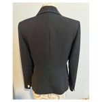 Kasper Classic Contrast Stitch Dotted Blazer Petite Size 10 Photo 3