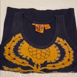 Tory Burch Navy & Gold cotton tank top S Photo 1