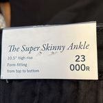 Abercrombie & Fitch Super Skinny Ankle High Rise Black Jeans - NWT Photo 6