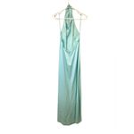 Lapointe Blue Satin Halter A Photo 9