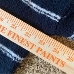 Vince Wool Blend Navy Blue Stripe Cardigan Size small Photo 8