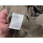 Black Rainn  Green Denim Full Zip Mock Neck Jacket Knit Sleeves Large Photo 5