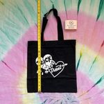 NWT Black Halloween Trick or Treat Tote Photo 6