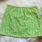 OMIGHTY Green Floral Mini Skirt Size M Photo 4