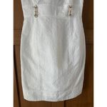 Vineyard Vines  For Kentucky Derby White Textured Mini Dress Women’s size 6 Photo 3