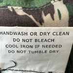 Script Green Animal Print Utility Jacket Sz 14 Womens Belted Safari Style Indie Photo 5