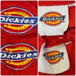 Dickies Vintage Red Retro Pleated Skirt Crop Jacket Set 80s 90s Adult S/M Jr XXL Photo 7