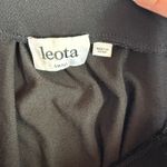 Leota  Women's Black Pleated Midi Skirt Size Small Photo 3