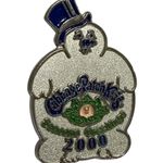 Vintage 2000 Cabbage Patch Kids Seasons Greetings Christmas Collectors Pin White Photo 1