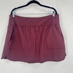Zuda‎ Skort size XL active petite pickleball shorts skirt Size XL Purple golf Photo 1