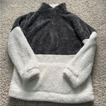 Amazon women’s three quarter zip sherpa! Photo 0