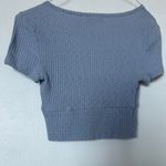 Urban Outfitters  Blue Crop Top size M Photo 2