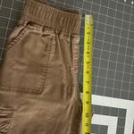 Casual Tan Ankle Cargo Jeans Brown Size 24 Photo 3