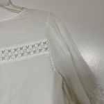 Lilly Pulitzer  White Boho knit pullover blouse size XS Photo 6