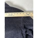 Anne Klein Vtg  Navy Wide-Wale Corduroy Double Breasted Coat Quilted Lining‎ Photo 3