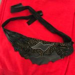 Two Vintage Sonia Dresses 1980's Handmade Knit Red & Black Dress & Black Size L Photo 9