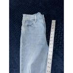 Paige Sarah Slim Distressed Jeans Ripped High Rise Denim Light Wash Size 27 Photo 8