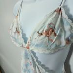 We Wore What Angel On A Cloud Graphic V-Neck Cutout Shift Dress size S p Photo 5