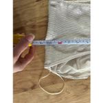 ZARA  sparkly corset size XS tan off white crop top going out top Photo 8