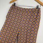 Urban Outfitters Colette Wide Leg Trouser Pants Sz Small 70s Floral Retro Photo 4