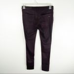 Rag and Bone  Wine Coated Metallic Legging Jeans, Size 27 Photo 1