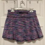 Ideology  Black Multicolor Striped Athletic Skorts Photo 5