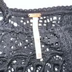 Free People  Black Crochet Dress Photo 7
