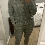 Nine West Two Piece Snakeprint Set Photo 0