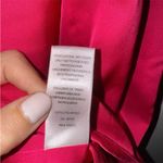 AMUR Deena One Shoulder Midi Dress in Rosie Raspberry Hot Pink Satin Cut Out 4 Photo 14