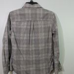 Carhartt  Shirt Women’s M Gray Plaid Button Up Roll Tab Long Sleeve Collared Photo 2