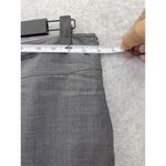 Tahari  Women's Skirt Gray Marled Size 2 Wool Blend Double Slit USA Made Photo 7