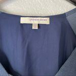 Lavender Brown  Lace Up Tunic Bell Sleeve Dress size XS Photo 1