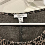 Nine West Animal Print Cap Sleeve Dress size large Photo 3