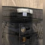 Daily Thread Charcoal Grey Wash Bootcut/Flare Jeans Size 0 Button Fly NWT Gray Photo 6