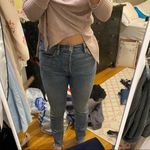 RE/DONE  High Rise Ankle Crop Jean Photo 5
