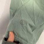 Lululemon Silver blue ribbed lightweight tank top Photo 4