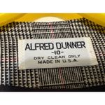 Alfred Dunner Vintage  Wool Blend Black White Houndstooth Blazer Size 10 Photo 2