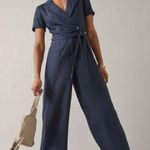 Francesca's Blue Jumpsuit Photo 0