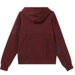 Adidas  Originals‎ CNY Women Burgundy Hoodie XL Photo 4