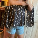 Buddy Love Strapless Flowy Arm Top Photo 0