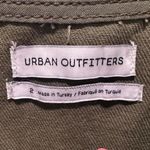 Urban Outfitters  Green Overall Mini Dress Sz 2 Photo 3