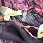 Love Shack Fancy Benicia Skirt Midnight Light Tiered Ruffle Floral Photo 4