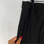 Estelle & Finn Side Zip Seamed Pant Stretch Black Crepe Slim Leg Size 14 Photo 7