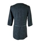 Silence + Noise  Moto Jacket Dress Gray Asymmetrical Zip Edgy Style S Photo 2