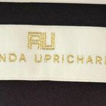 Amanda Uprichard  Royal Blue Silk Mini Flowy Sleeveless Full Zip Dress Formal Photo 2